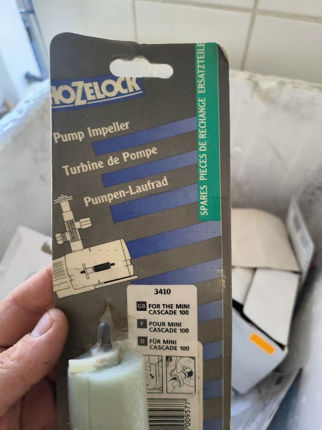 REPLACEMENT IMPELLER Cascade mini 1000