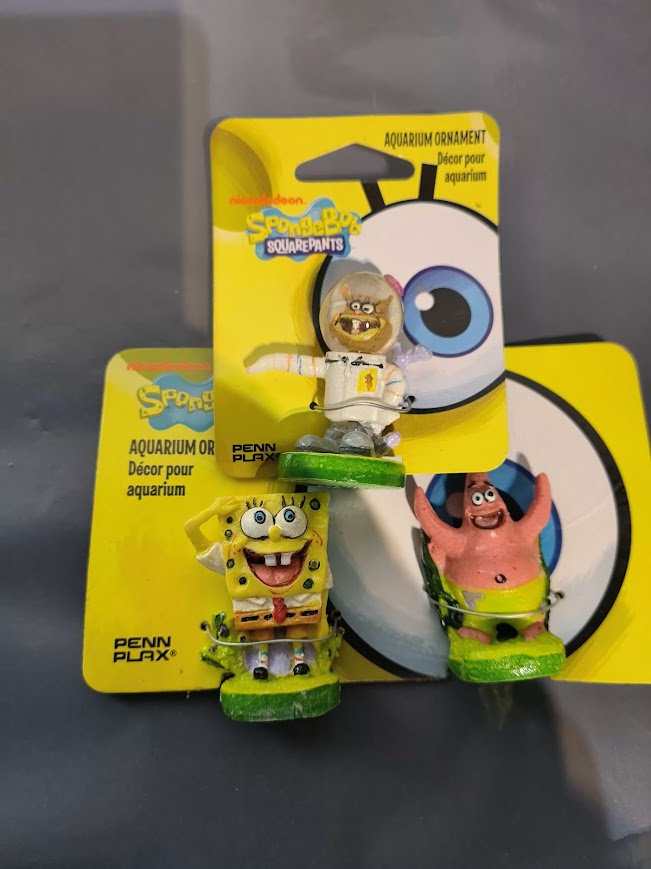 3 pack Spongebob Mini figures