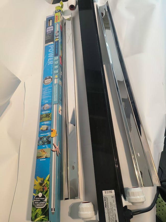 AQUA ONE T5 Light Unit  - 2 x 39w 🐠 MARINE SET ref8b