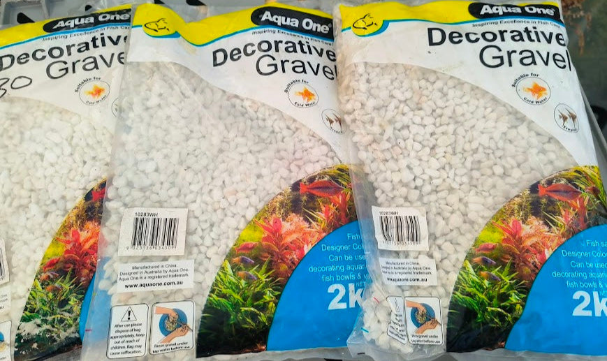 fish tank gravel 2kg bags