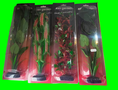 Extra tall aquarium plants Hugo kamishi zen garden - 4 PACK UNIQUE UK