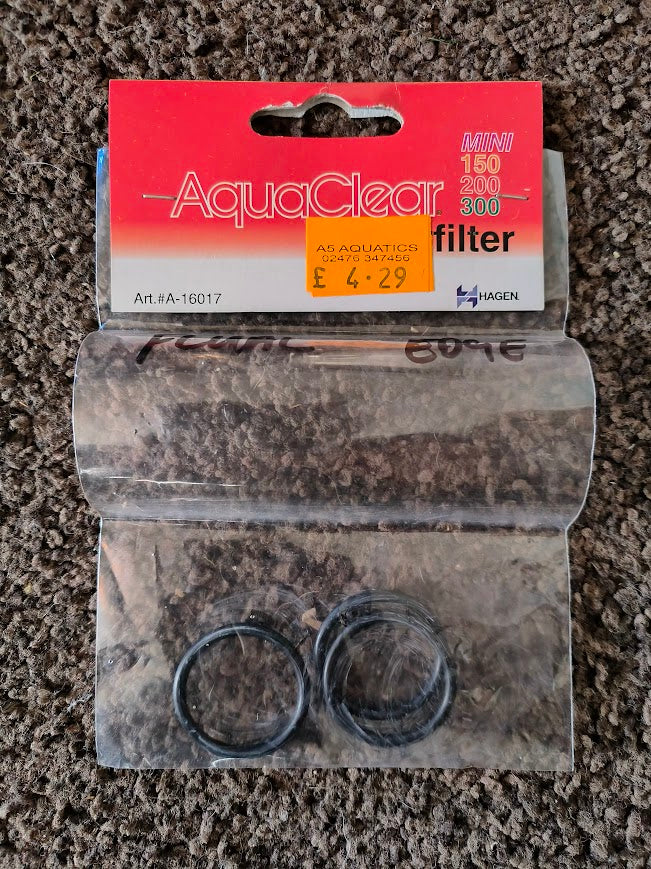 Fluval Edge O rings for Aquaclear filter mini 150 200 300 Hagen