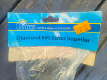 Load image into Gallery viewer, LOTUS DIAMOND 600 Replacement Impeller - pond pump filter spare

