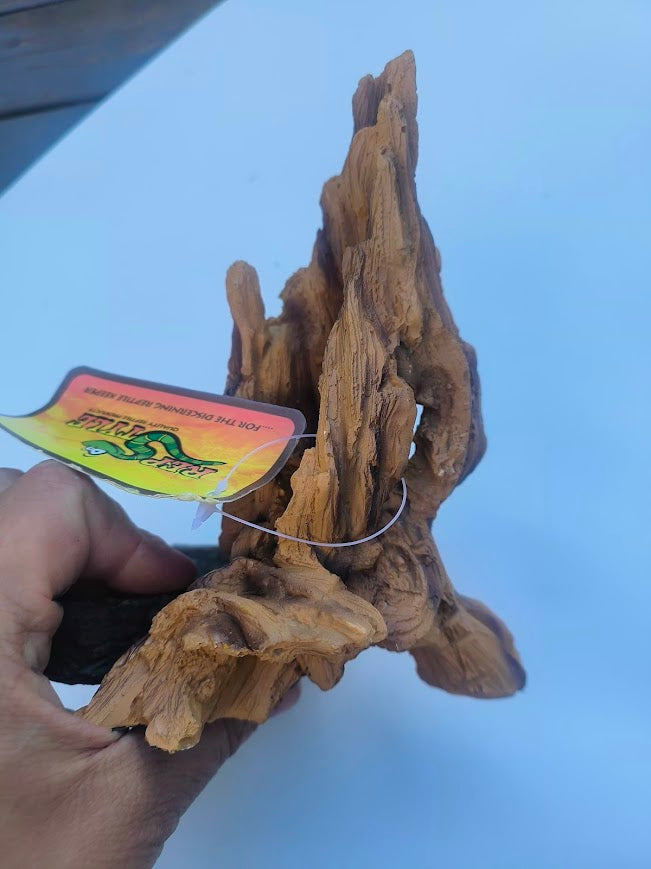 Reptile / Snake Tree Stump Decor Feeding Bowl ornament