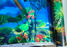 Load image into Gallery viewer, Rainforest Viv 19&quot; tall background - choose length terrarium
