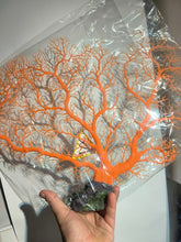 Load image into Gallery viewer, Sea Fan - Orange Gorgonian Large 60cm
