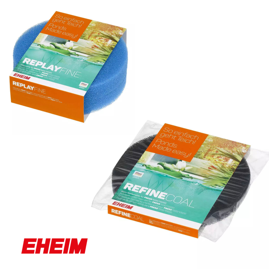 EHEIM Press 7000 / 1000 FILTER PAD SET with CARBON REFINE