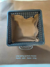 Load image into Gallery viewer, Plant Basket Liners - Synthetic Hessian XL
